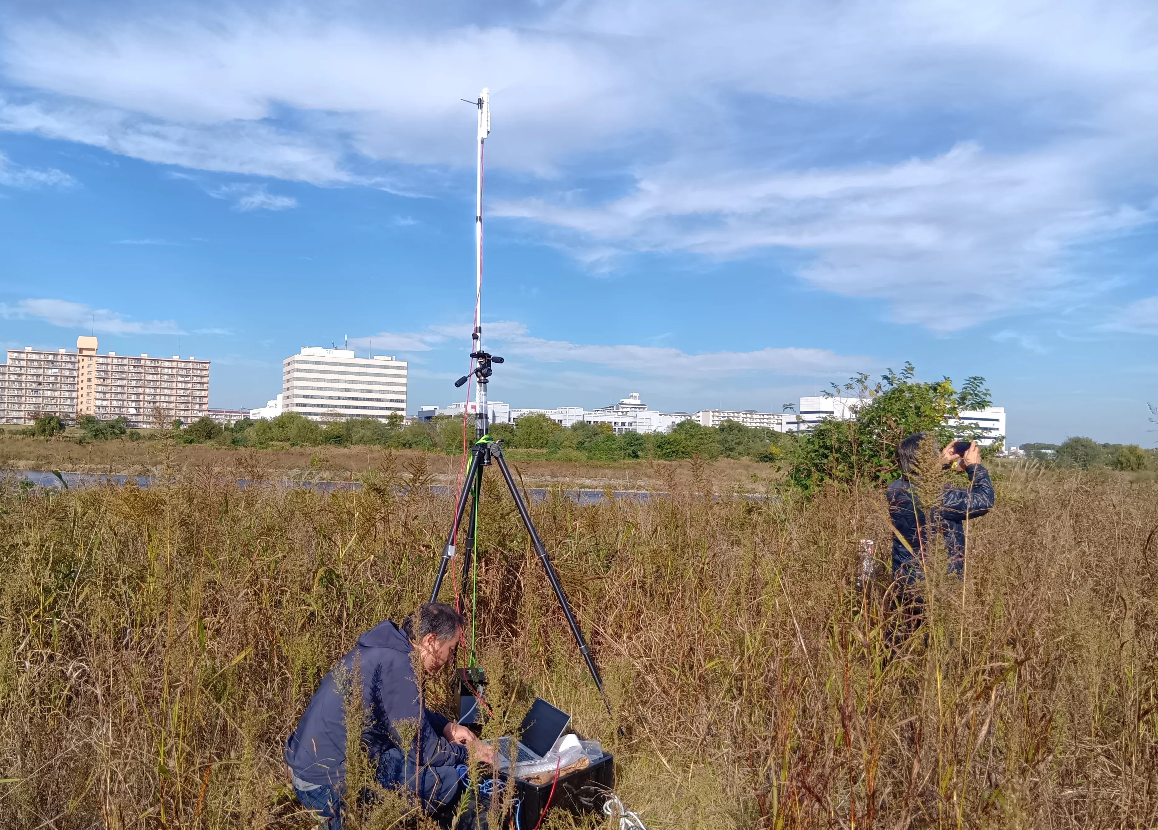 図3 計測地点①の様子
